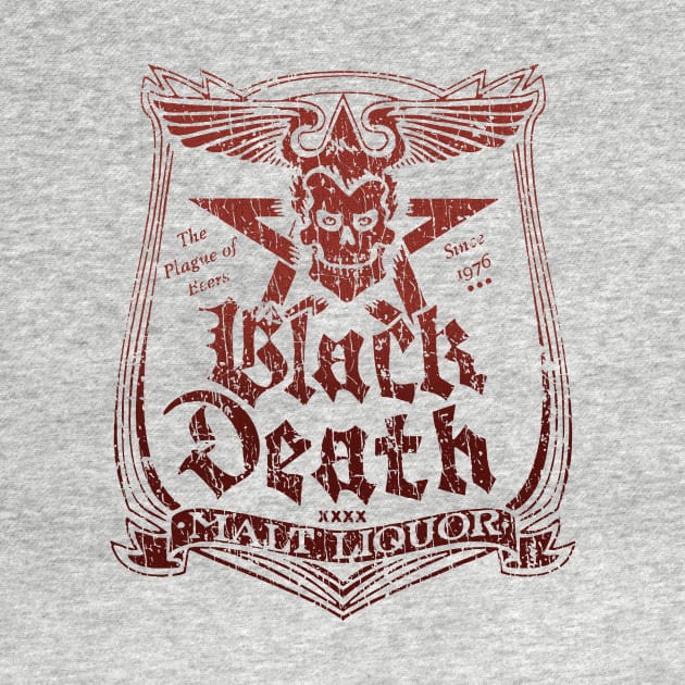 Black Death Malt Liquor 70s - RETRO STYLE by lekhartimah
